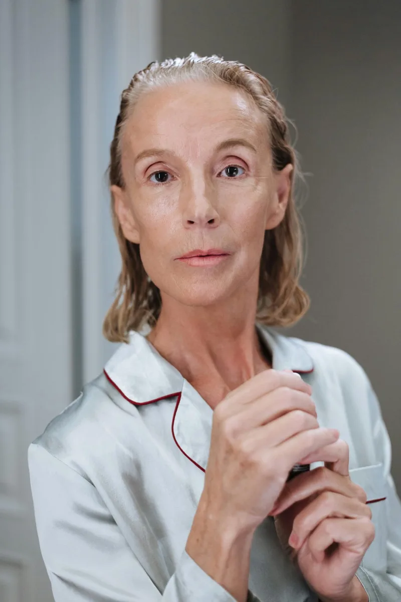 Botox Düsseldorf vorher — Mimikfalten Stirn und Krähenfüße, typische Botulinumtoxin-Indikation bei Dr. Fetai